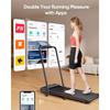 New Toputure TP4 4in1 Faltbares Laufband, 12km/h, 9% Neigung, 2,5 PS Motor, Fernbedienung & LED Display, Platzsparend for Home & Office