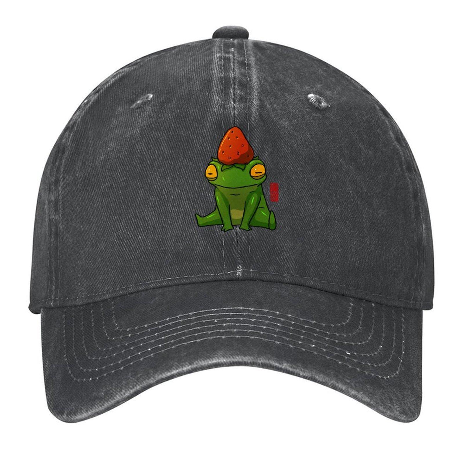 Strawberry Hat Frog Baseball Cap Golf Cap Dropshipping Snapback Cap Unique Hats Women s Beach Visor Men s