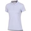 Solid Breathable Sports Polo Shirt Women Tops Purple 830422-508