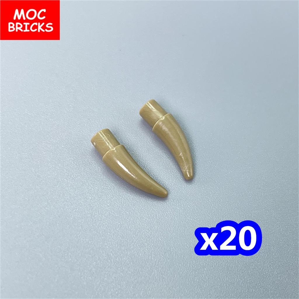 MOC Tijolos Batalha Arma 10187 Garra Milho Animal Planta Parte Blocos de Construção Acessórios Educativos Brinquedos Montados Para Crianças