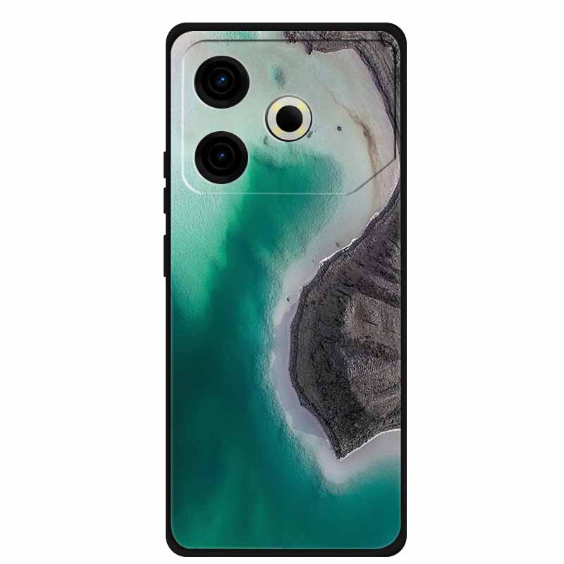 Phone Case For Tecno Pova6 Neo TPU Back Coque for Pova 6 Neo Marble Colour Soft Cover Protective Funda Luxury Silicone Shell