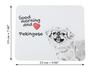 Pekingese, Pekinese, Peke - mouse pad with print, personalized dog-themed mouse pad, unique gadget for an office worker by Art-Dog brand