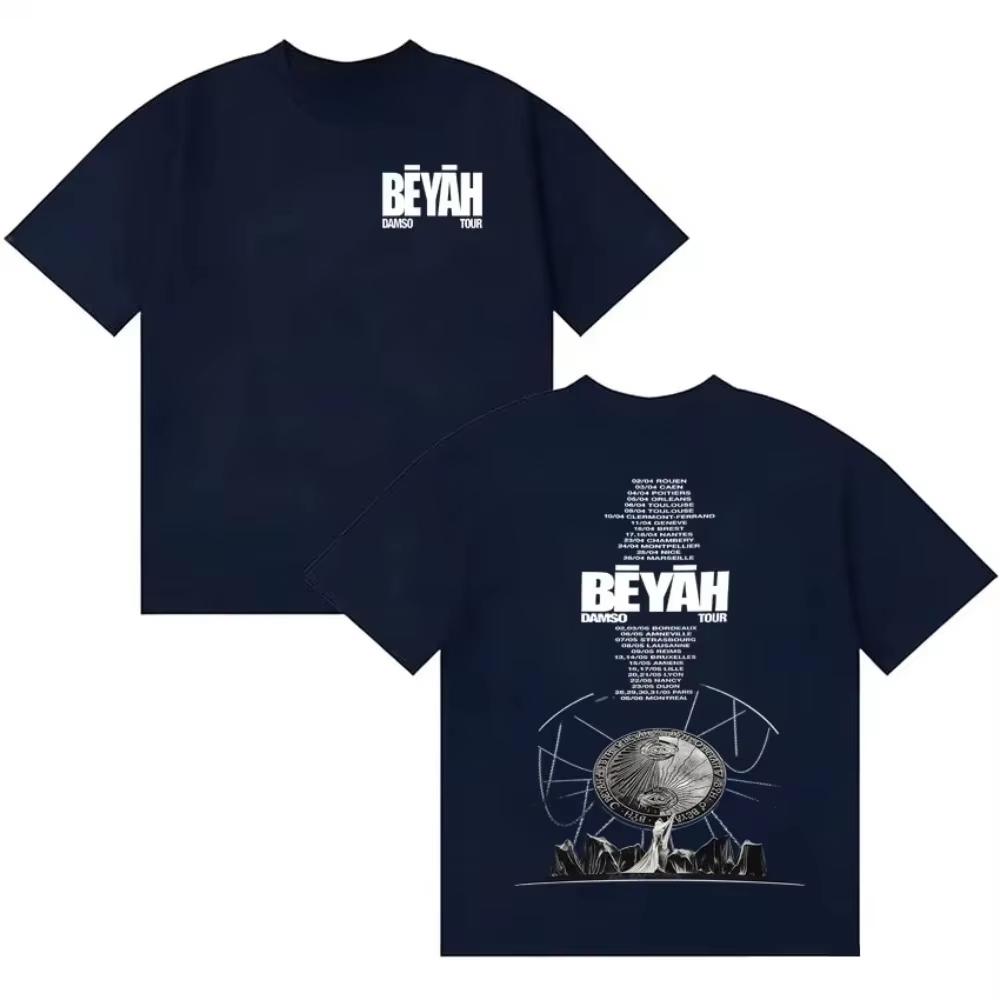 Summer 2026 Bestselling Belgian Rap Artist Damso Theme Outdoor Leisure Trendy Fashion Unisexs ShortSleeved TShirt Y2K