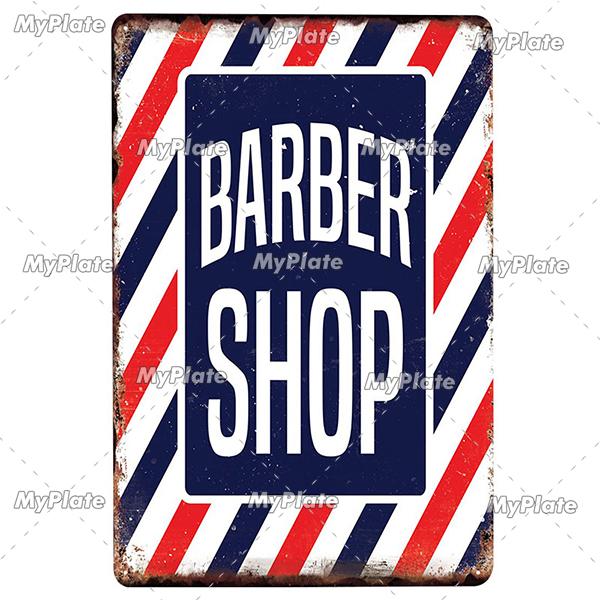 Profession Barber Vintage Metal Sign Tin Sign Vintage  Decoration Plaque Home Wall Decor Bar Sign Home Decor Poster Custom