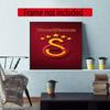 Galatasaray Personalized Name Round Diamond Painting Kit Diamond Embroidery Painting Rhinestones Mosaic Frameless Handwork Decoration Arts