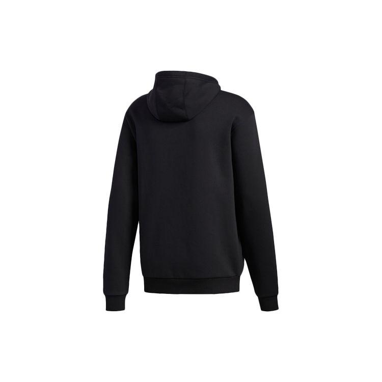 Adidas Originals Adifloral Hoodie With Printed Drawstring Men Tops Black FM7305