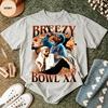 Vintage Breezy Chris Brown Bowl Xx 2026 Collage Portrait Graphic Pure Cotton Oversized Hip Hop T Shirt