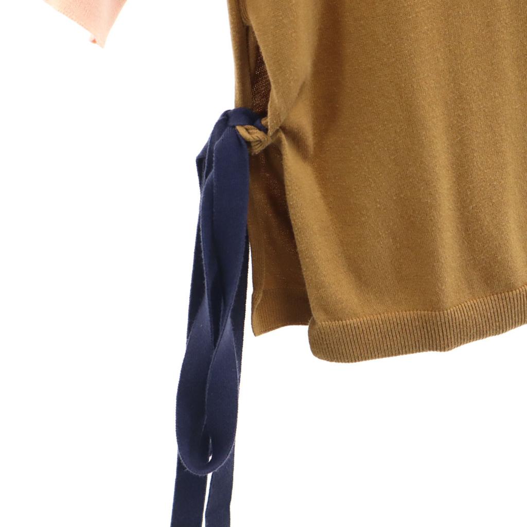 MARNI made in Italy Five-quarter sleeve knit 38 Brown Women Used