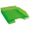 Corbeille-à-courrier - EXACOMPTA - MIDI-COMBO - Vert Pomme Translucide - Plastique - 2 Classic