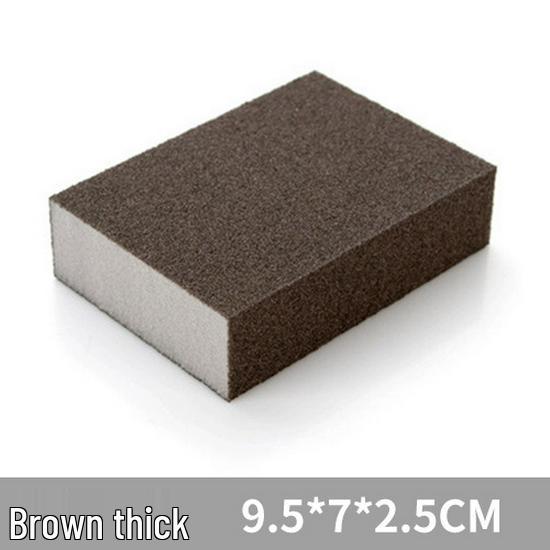 Double-Sided Descaling Kitchen Sponge - Thick Magic Scrub for Pot Bottoms and Bowls