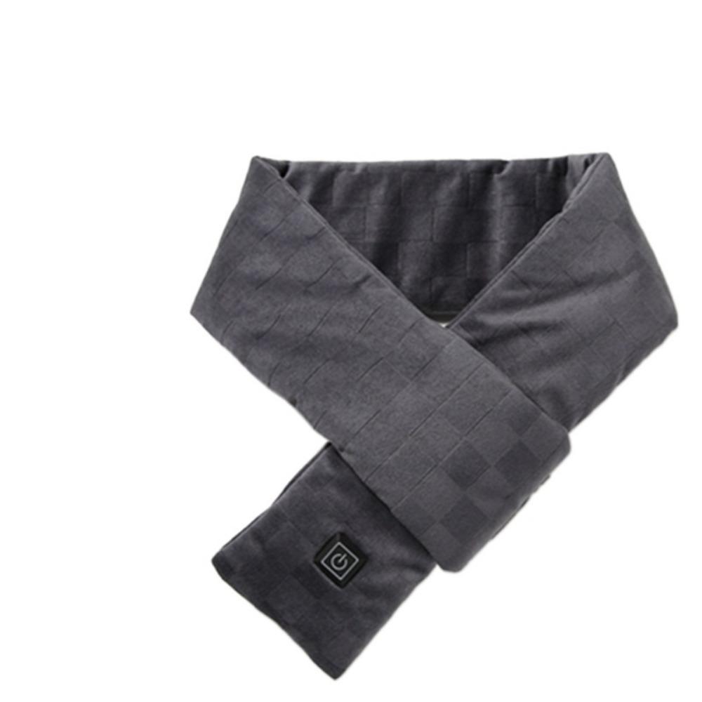 3 Temperature Adjustable Electric Neck Wrap Soft Thermal Neck Warmer Universal Heating Scarf Girls