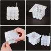 3D Silicone Baking Mold for Family Kitchen, Mousse, Sweet Biscuit, Cake, Chocolate Cube Cake