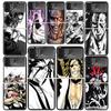 Bleach Zaraki Kenpachi Clear Phone Case For Samsung Z Flip 7 6 5 4 3 Galaxy ZFlip7 ZFlip6 ZFlip5 ZFlip4 ZFlip3 5G Print Cover Z