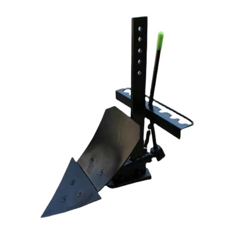 Landwirtschaftliches Mikro-Bodenbearbeitungszubehör Einfacher kleiner Furchenpflugöffner Doppelseitiger Pflug Verstellbare Fräse