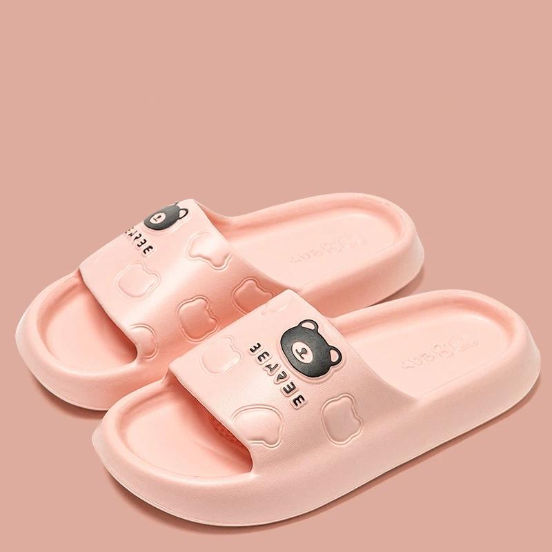 Ciabatte estive semplici da donna, pantofole morbide da casa da uomo, sandali antiscivolo da bagno per coppia, scarpe comode da esterno per la spiaggia per adulti