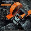 Heavy-Duty Off-Road Ratchet Strap with Thickened Polyester Webbing and Rubber-Coated Binding