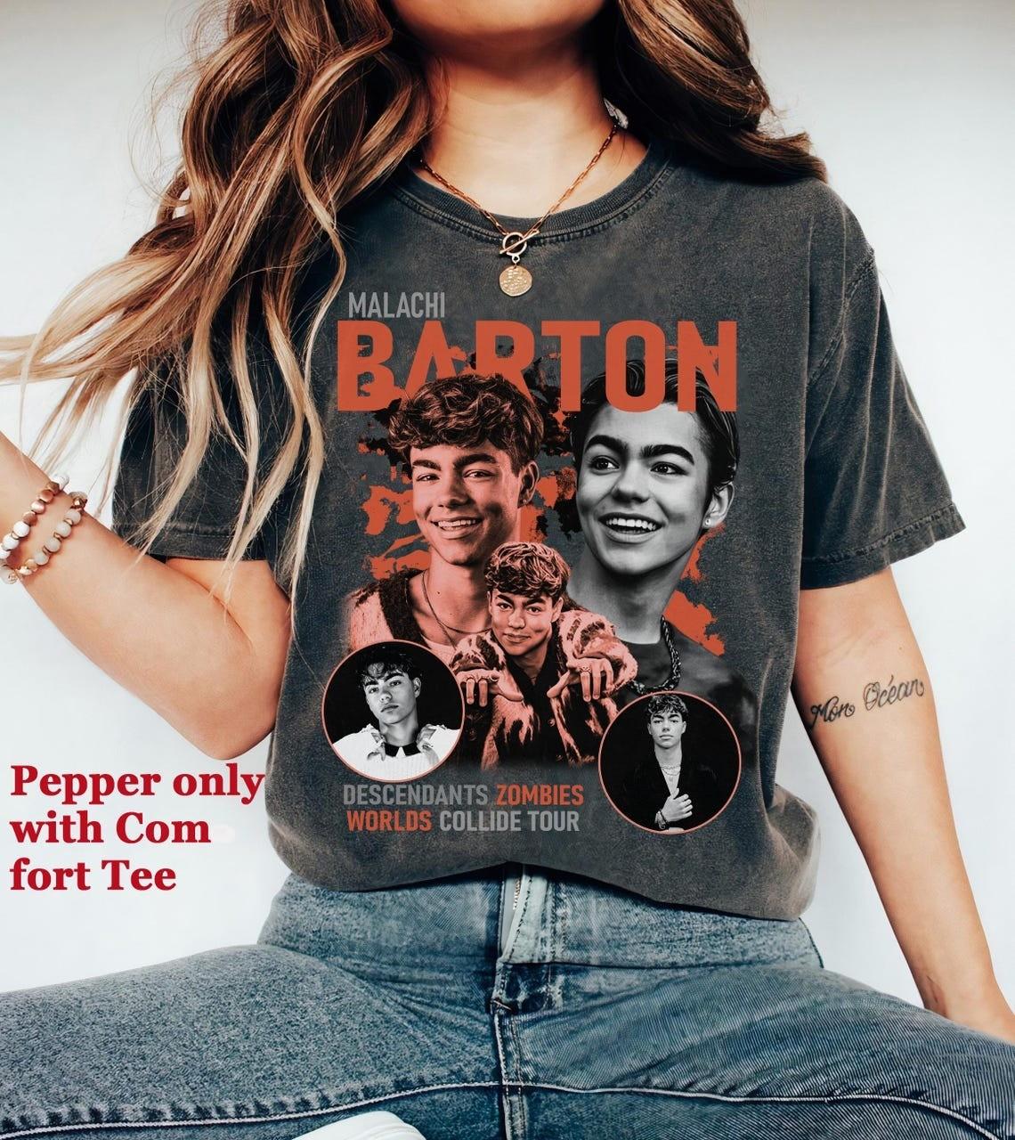 Футболка Disney Наследники Зомби Миры Столкнутся Тур Малакай Бертон Виктор 2XL