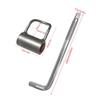 Compact Faucet Removal Tool Kit Curved Handle Design Steel Wrenches For Narrow Kitchen Bathroom Pipes Maintenance