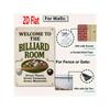 Billiard Metal Wall Art Sign, 2D Welcome Poster for Game Room Decor
