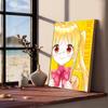 Singer B-Bocchi The Rock! Vintage Posters Sticky Whitepaper Sticker DIY Room Bar Cafe Room Wall Decor