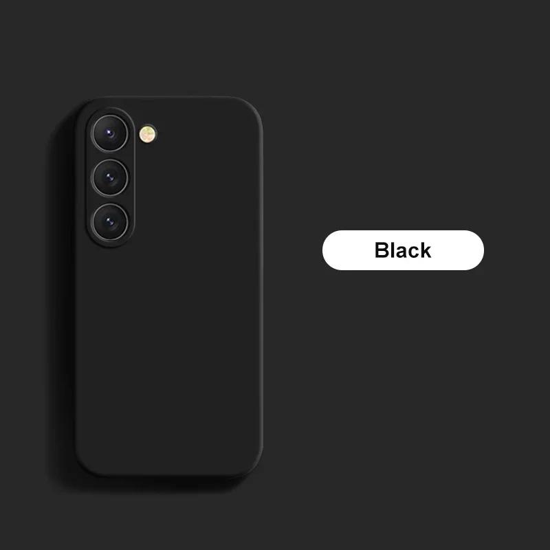 Neue Flüssigsilikon-Schutzhülle für Samsung Galaxy S24, 23, 22, 21, 20 Ultra Plus, FE, A54, A53, A52 (4G, 5G): Weiche, stoßfeste und leichte Hülle
