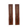 1/2pcs 27cm Long Leather Zipper Useful For Crochet Bag Hardware Soild Zipper Sewing Accessory Useful Handbag PU Leather Zipper