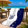 Tottenham Crest Design Beach Towel Microfiber Beach Towel, Lightweight and Quick-Dry, for Summer Travel, Swimming Pool Fan Birthday Gift