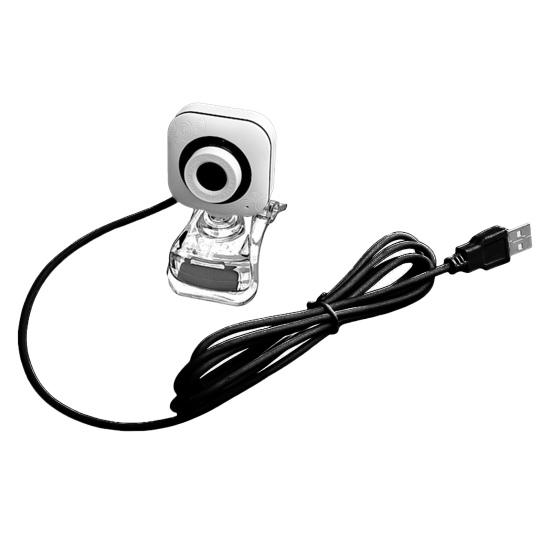 

Desktop Webcam Professional Drive-free ABS Digital Camera Rotation 480P USB 360 Degree for Live Broadcast