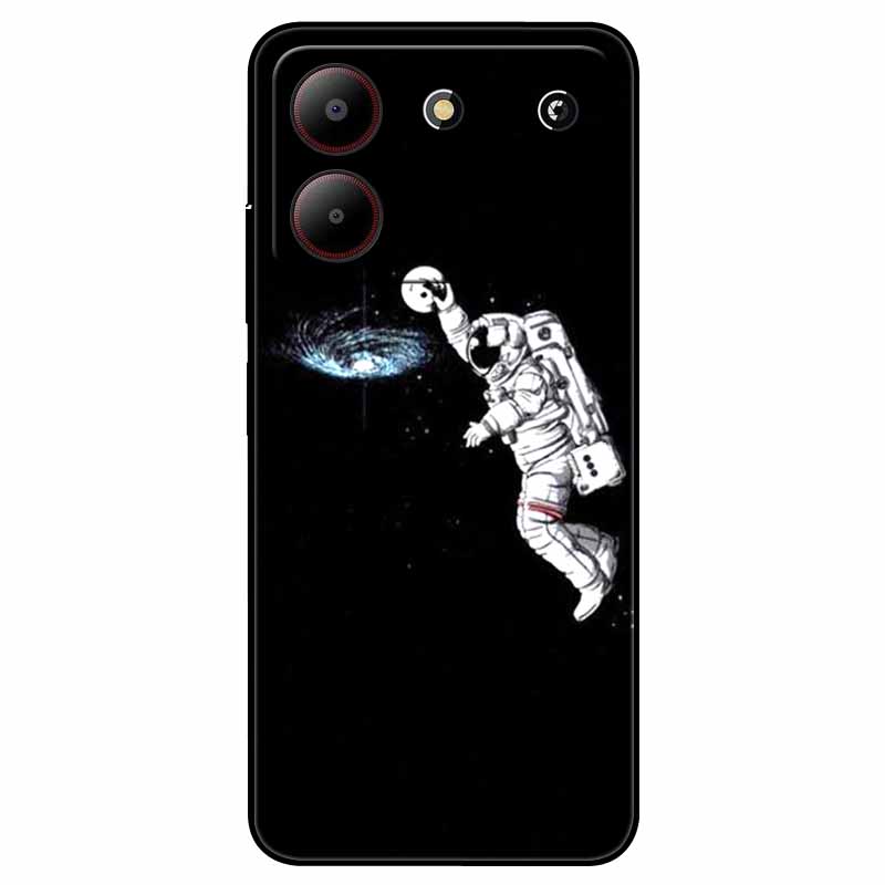 For ZTE Blade A54 4G Case Shockproof TPU Soft Silicone Phone Covers for ZTE Blade A 54 Funda Painted on for BladeA54 Luxury Capa