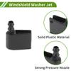 Fits HOPESPANNER Mercedes Benz Front Window Nozzle Washer Nozzle Black Window Nozzle