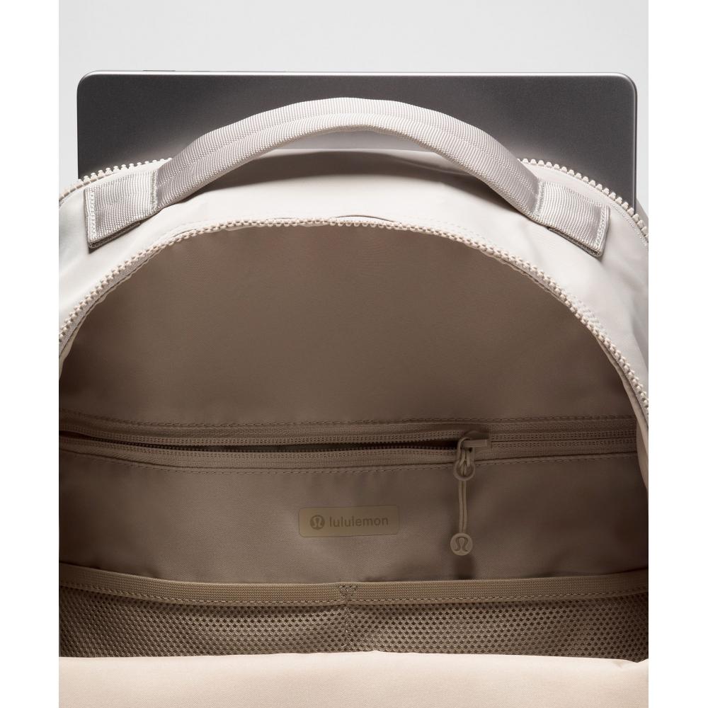 Lululemon New Crew Backpack 22l  Updated Downtown Tan Wacky Khaki