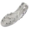 Under Armour Magnetico Elite 4 FG White Clay Metallic Silver Unisex Sneakers Grey 3027700-100