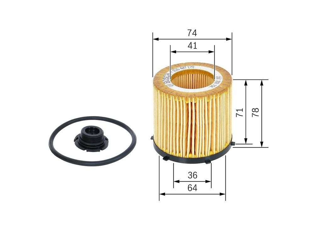Bosch /Oil Filter Product Number: F026407178