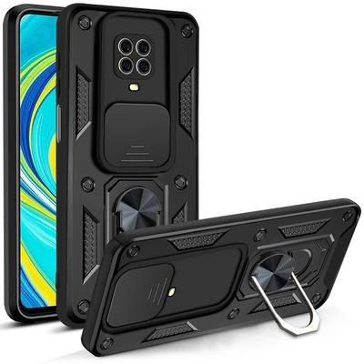 Funda de camuflaje para Xiaomi Redmi Note 9S 9 Pro Max con soporte magnético para coche, armadura a prueba de golpes para Redmi Note 9, funda trasera para teléfono