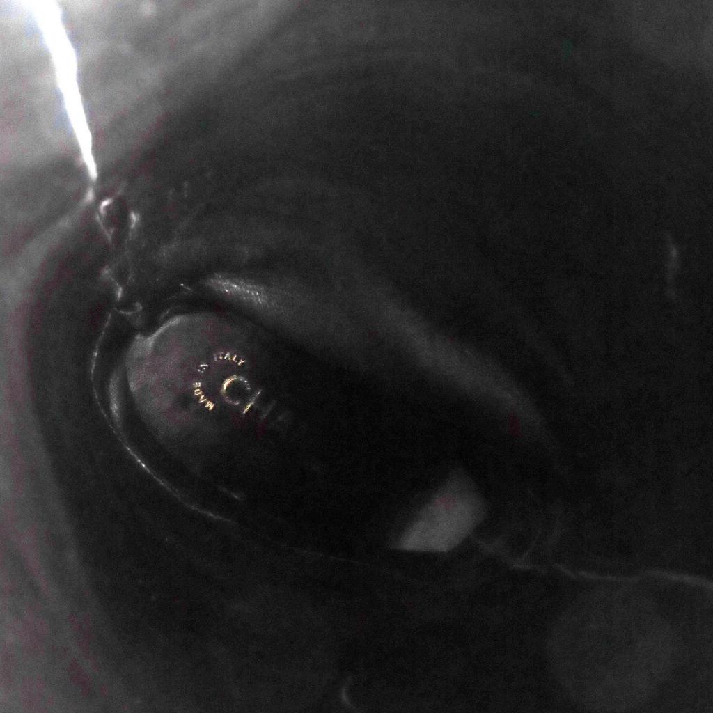 Great CHANEL Knee high boots COCO Mark suede leather long boots with 37.5 G39579 Used