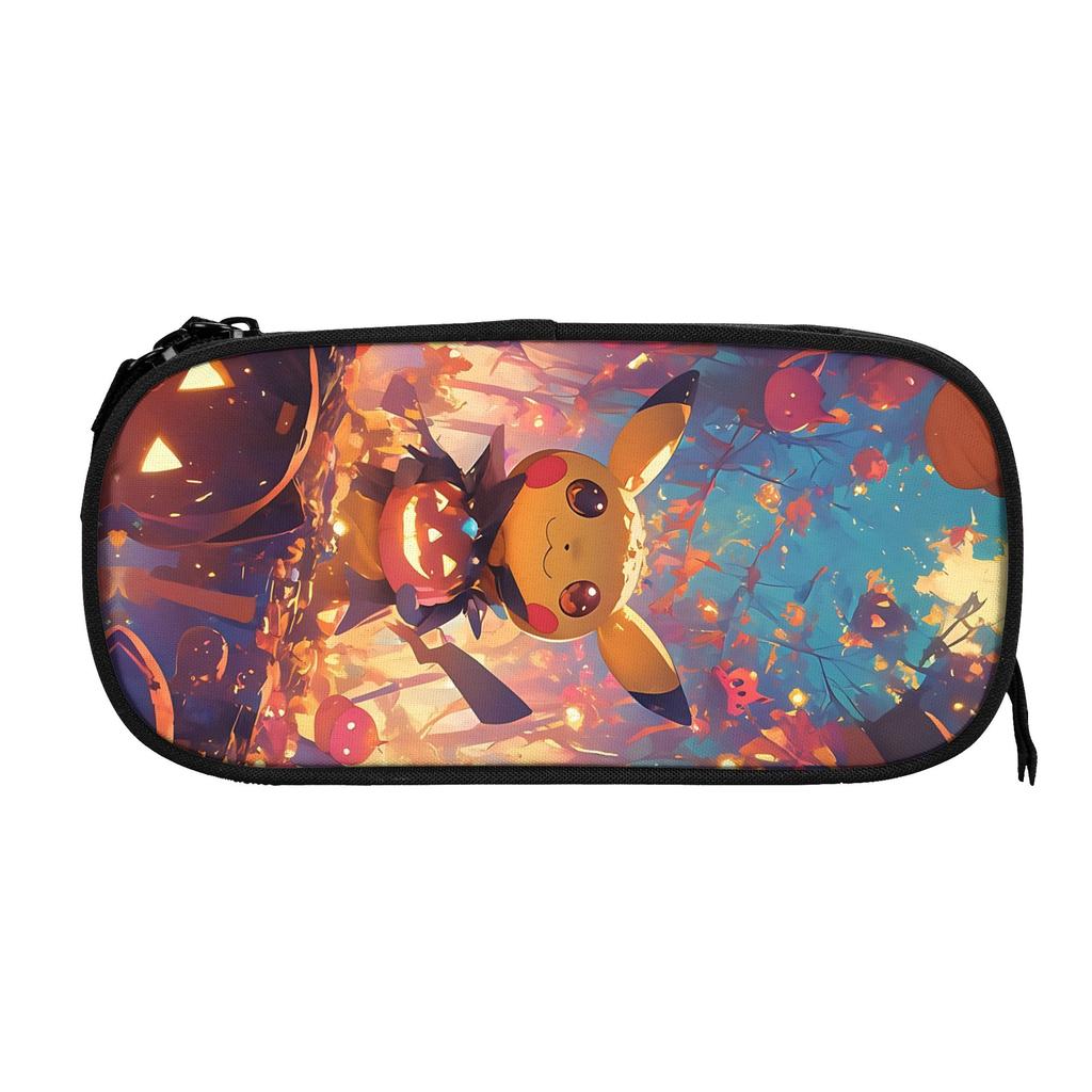 Custom Pokemon Mimikyu Spotted Worn Collage Large Capacity Bags for Child Handheld Study Bag for Boys Gilrs Kids