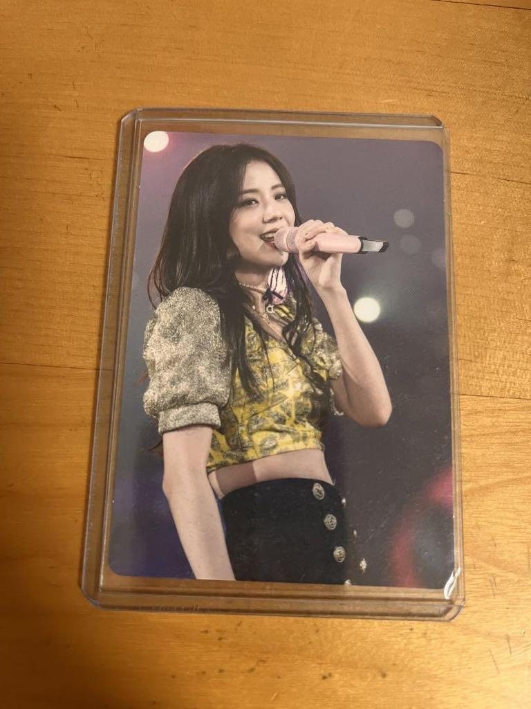 [USED] BLACKPINK JISOO trading card