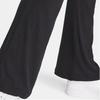 Nike Sportswear Chill Knit High-Waisted Slit Flare Casual Pants Women Bottoms Black FQ2114-010