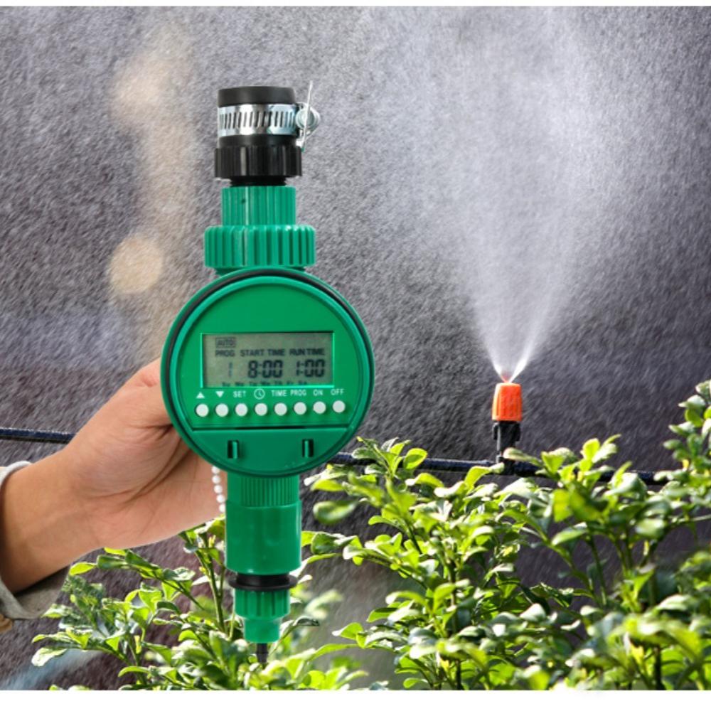 LCD Display Electronic Garden Watering Timer Automatic Irrigation Controller Intelligence Valve Watering Control Device