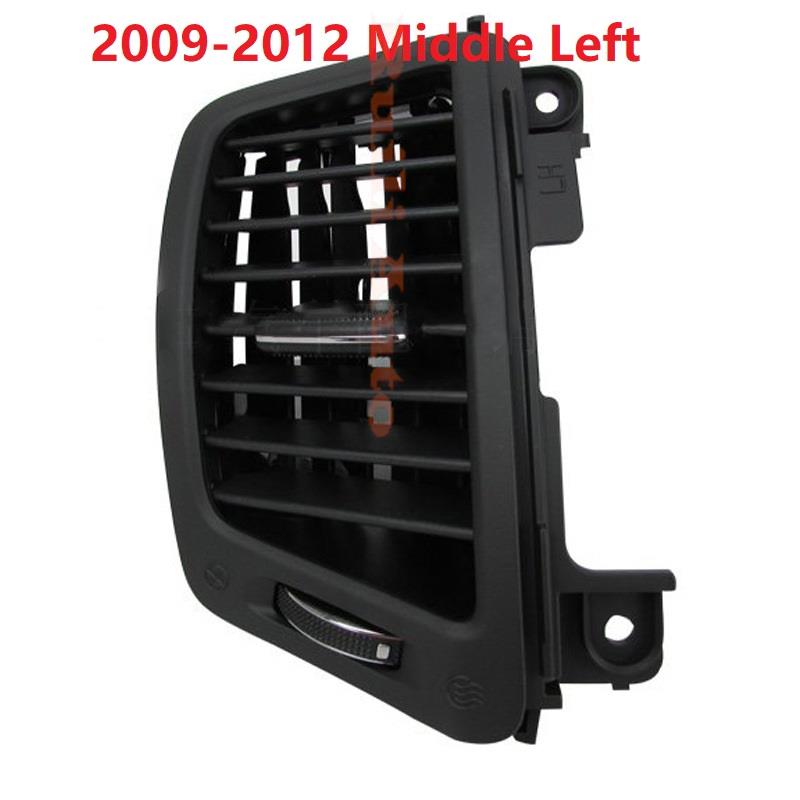 Ruili297 Pro Kia Sorento 2009 -2018 Výstup větracího otvoru Instalace klimatizace Montážní panel větrání výstupu čerstvého vzduchu