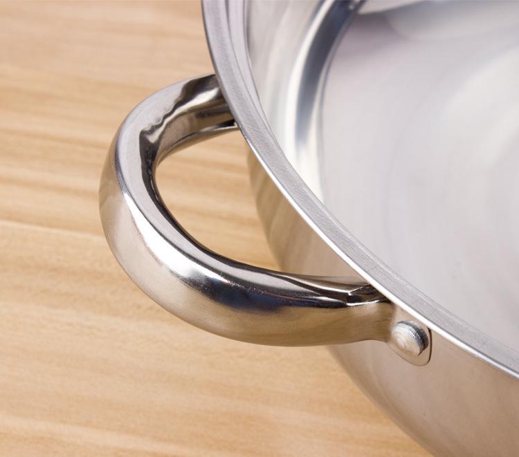 28CM Stainless Steel Multifunctional Steamer & Hot Pot with Double-Layer, Three-Layer & Single-Layer Soup Pot Options