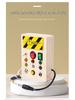 Interactive LED Busy Board: Wooden Educational Toy with Electronic Switches for Kids