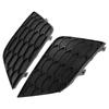 ABSOPRO Car Front Fog Light Cover Part Numbers Compatible with Nissan Sentra ABS 2 Pieces Grille, 622574AF0B/622564AF0B, 2016-2019, Plastic, Black,