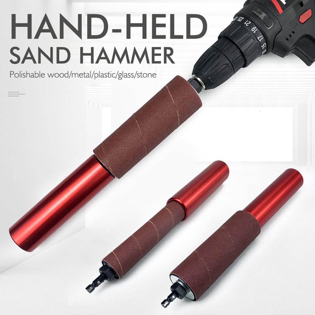 Sanding Rod Kit Sanding Drum Sander Tool Set Electric Drill Attachment Sanding Wood Metal Plastic Glass Stone