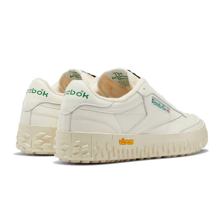 Reebok Club C Vibram Chalk Glen Green Unisex Sneakers Cream Vintage-Chalk GV6930