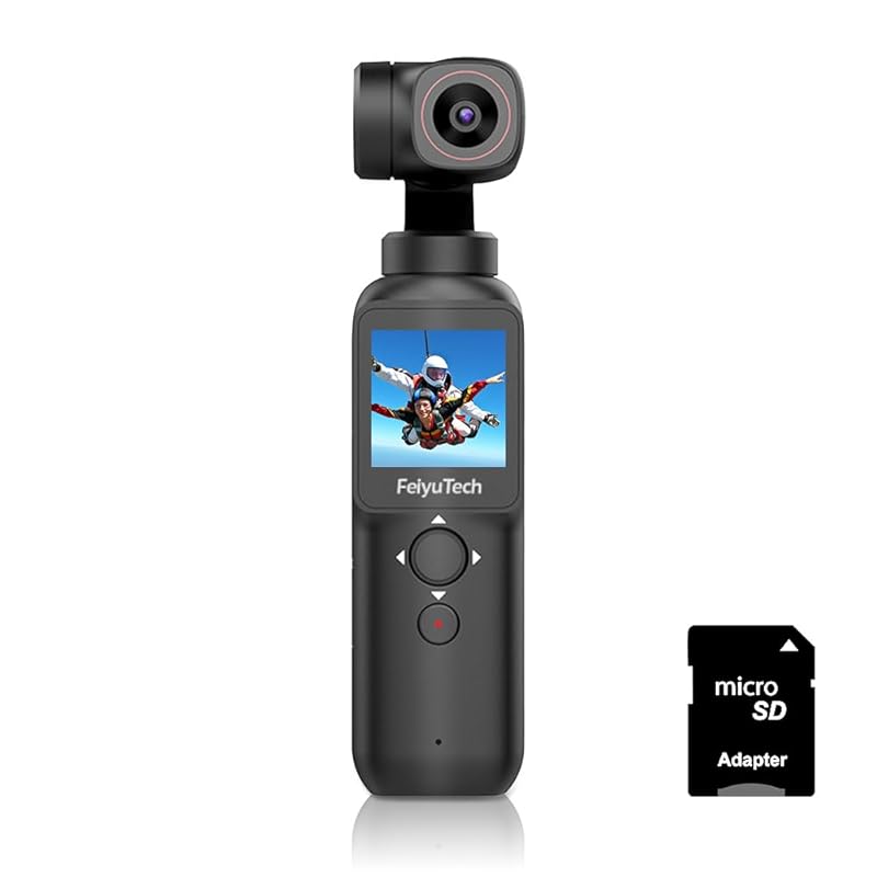

Fayou tech Positive camera collaboration product Feiyu Tech 4K recording possible 3 axis gimbal action camera video camera Pocket SE EC-PG2SE32G