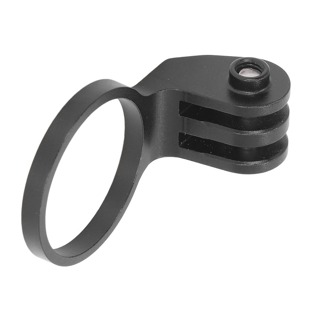 Bike Stem Mount Light Holder Aluminum 28.6mm Polished Angle Adjustable Bicycle Stem Action Camera Mount
