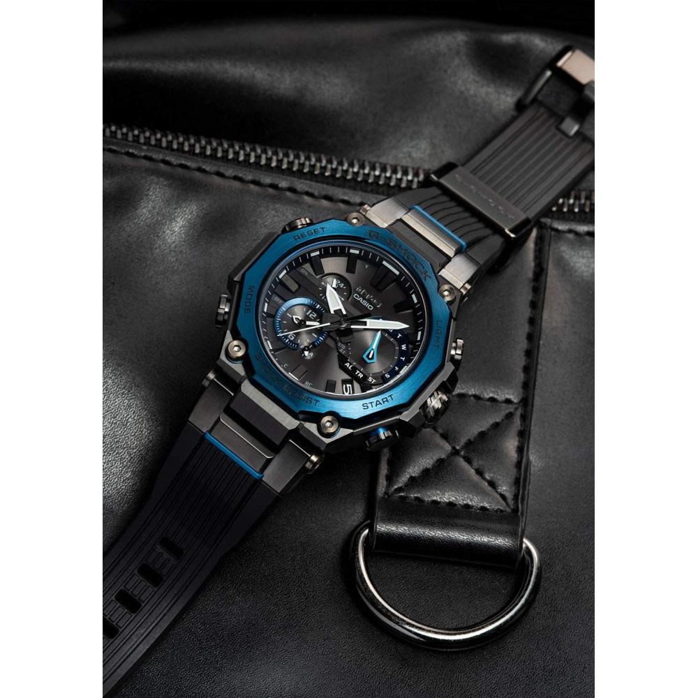 [Casio] Reloj G-Shock [MT-G Bluetooth Equipado con Radio Solar Estructura de Protección de Doble Núcleo MTG-B2000B-1A2JF para Hombres Gris