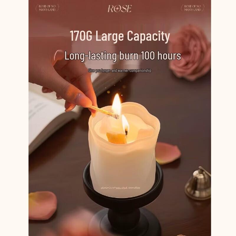GUAIKEAI Romantic Rose Scented Candle
