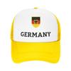 GerUnisexy GerUnisex Football Soccer Flag Mesh Sun Hats Unisex Adult Design Hip Hop Hats Spring Vintage Running Adjustable Baseball Cap